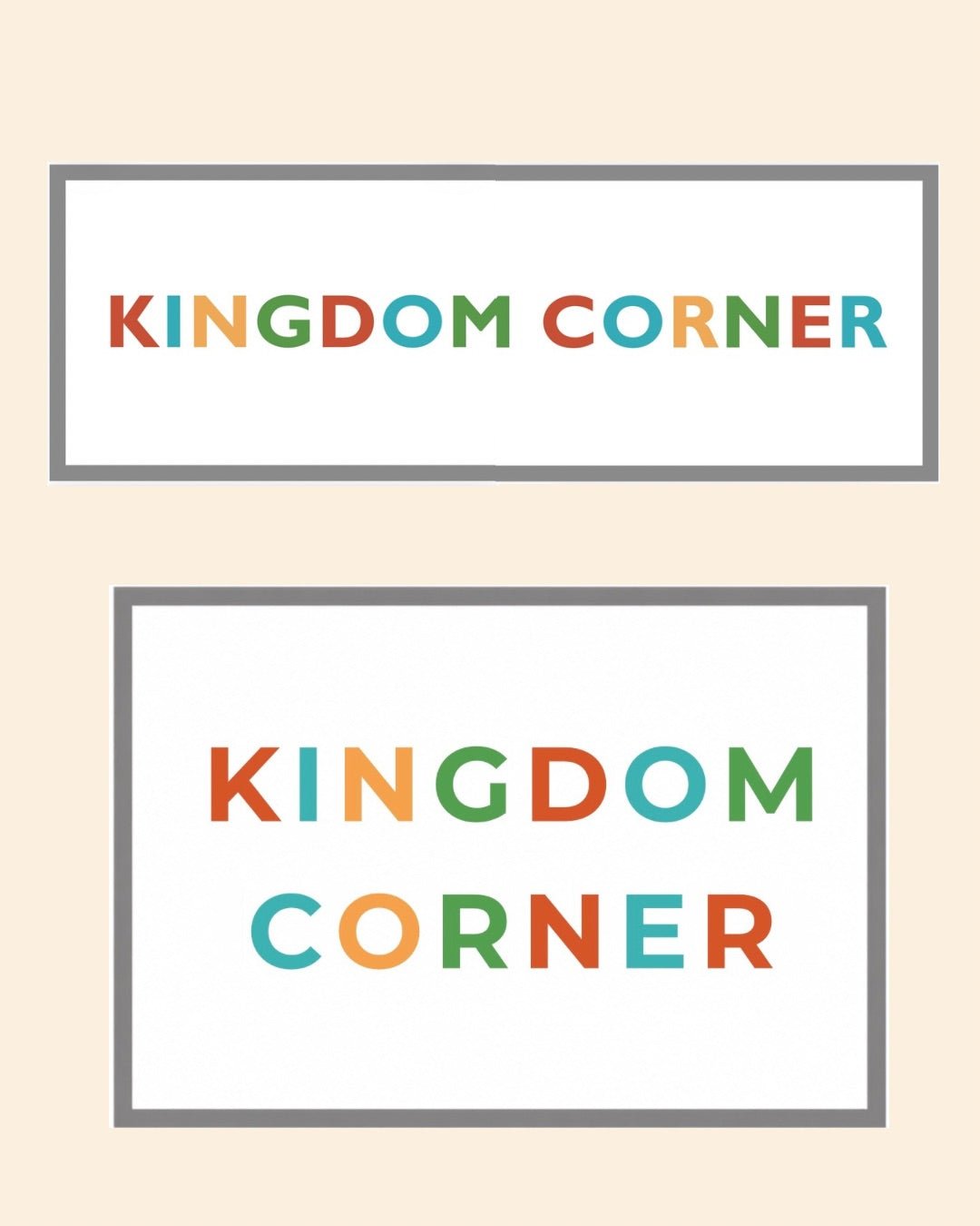Kingdom Corner Display Pack