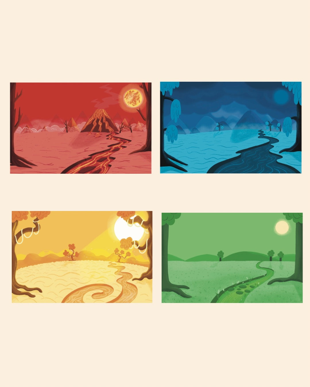 Kingdom Lands Posters