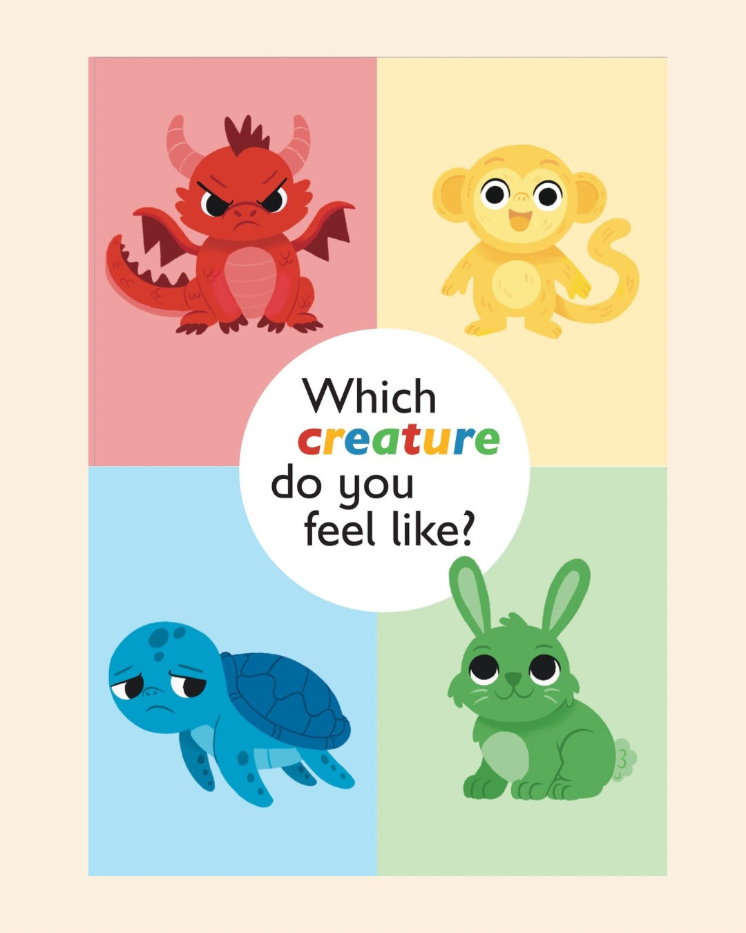 Creature Feelings Check In Poster